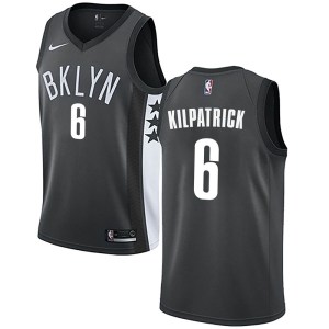 Brooklyn Nets Swingman Gray Sean Kilpatrick Jersey - Statement Edition - Men's