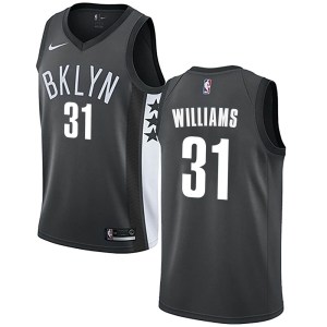 Brooklyn Nets Swingman Gray Alondes Williams Jersey - Statement Edition - Men's
