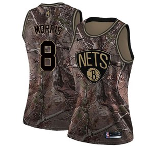 Brooklyn Nets Swingman Camo Markieff Morris Realtree Collection Jersey - Women's