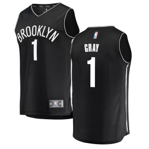 Brooklyn Nets Black RaiQuan Gray Fast Break Jersey - Icon Edition - Youth