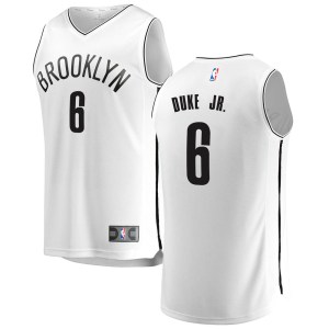 Brooklyn Nets White David Duke Jr. Fast Break Jersey - Association Edition - Men's