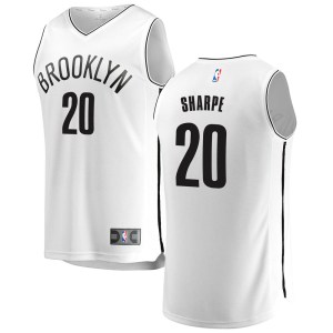 Brooklyn Nets White Day'Ron Sharpe Fast Break Jersey - Association Edition - Men's
