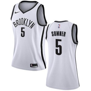 Brooklyn Nets Swingman White Edmond Sumner Jersey - Association Edition - Women's