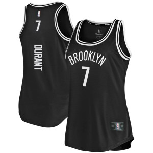 Brooklyn Nets Fast Break Black Kevin Durant Tank Jersey - Icon Edition - Women's