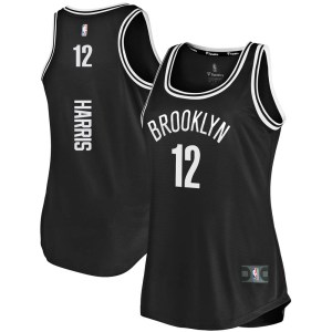 Brooklyn Nets Fast Break Black Joe Harris Tank Jersey - Icon Edition - Women's