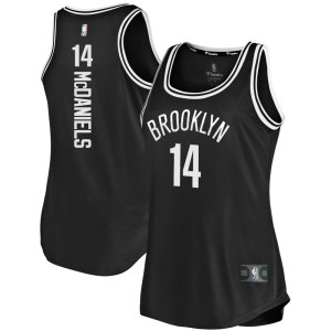 Brooklyn Nets Fast Break Black KJ McDaniels Tank Jersey - Icon Edition - Women's