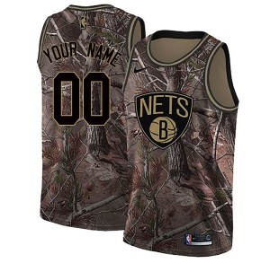 Brooklyn Nets Swingman Camo Custom Realtree Collection Jersey - Youth