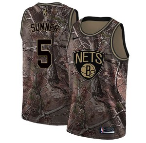Brooklyn Nets Swingman Camo Edmond Sumner Realtree Collection Jersey - Youth