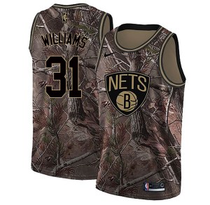 Brooklyn Nets Swingman Camo Alondes Williams Realtree Collection Jersey - Youth