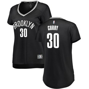 Brooklyn Nets Black Seth Curry Fast Break Jersey - Icon Edition - Women's