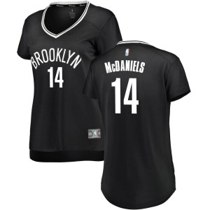 Brooklyn Nets Black KJ McDaniels Fast Break Jersey - Icon Edition - Women's