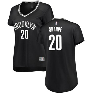 Brooklyn Nets Black Day'Ron Sharpe Fast Break Jersey - Icon Edition - Women's