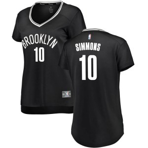 Brooklyn Nets Black Ben Simmons Fast Break Jersey - Icon Edition - Women's