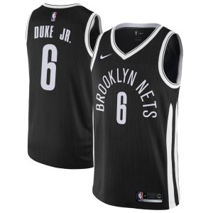 Brooklyn Nets Swingman Black David Duke Jr. Jersey - City Edition - Youth