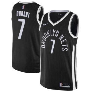 Brooklyn Nets Swingman Black Kevin Durant Jersey - City Edition - Youth
