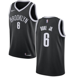 Brooklyn Nets Swingman Black David Duke Jr. Jersey - Icon Edition - Men's