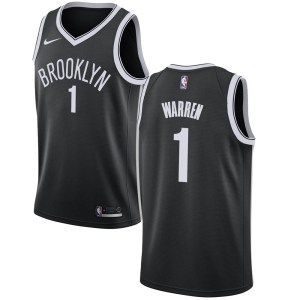 Brooklyn Nets Swingman Black T.J. Warren Jersey - Icon Edition - Men's