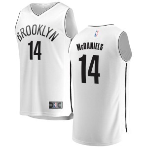 Brooklyn Nets White KJ McDaniels Fast Break Jersey - Association Edition - Youth