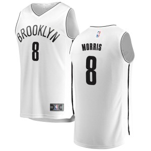 Brooklyn Nets Fast Break White Markieff Morris Jersey - Association Edition - Youth