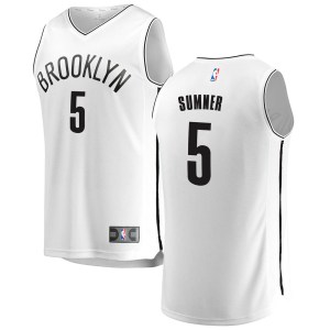 Brooklyn Nets Fast Break White Edmond Sumner Jersey - Association Edition - Youth