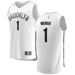 Brooklyn Nets Fast Break White T.J. Warren Jersey - Association Edition - Youth