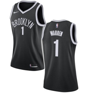 Brooklyn Nets Swingman Black T.J. Warren Jersey - Icon Edition - Women's