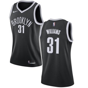Brooklyn Nets Swingman Black Alondes Williams Jersey - Icon Edition - Women's