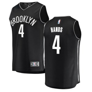 Brooklyn Nets Black Jaylen Hands Fast Break Jersey - Icon Edition - Men's